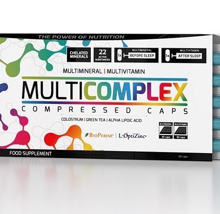 Multivitaminok - MultiComplex Compressed kapszula - 60 kapszula