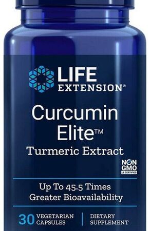 Kurkuma és kurkumin - Curcumin Elite Turmeric Extract - 60 vkapszula