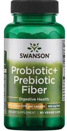 Többtörzses probiotikumok - Probiotic+ Prebiotic Fiber - 60 vkapszula