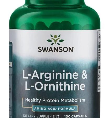 L-Arginine & L-Ornithine - 100 kapszula