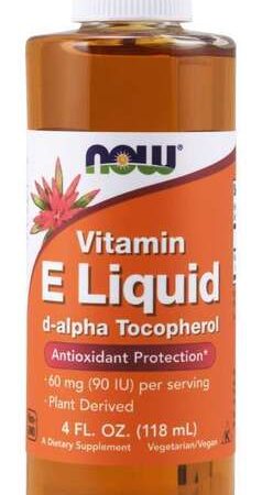 E-vitamin és tokotrienolok - Vitamin E Liquid - 118 ml.