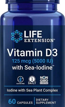 Vitamin D3 with Sea-Iodine