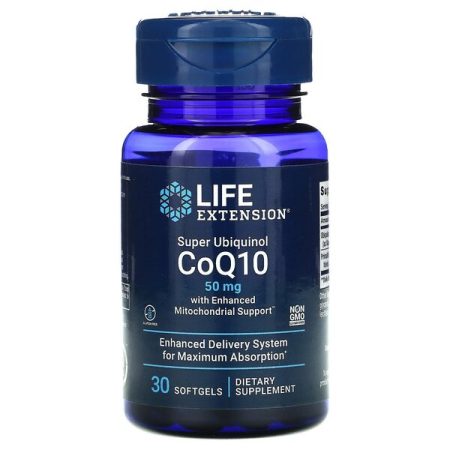 CoQ10 és ubikinol - Super Ubiquinol CoQ10 with Enhanced Mitochondrial Support