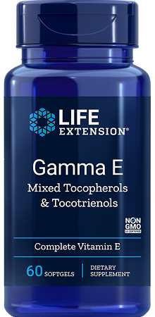 E-vitamin és tokotrienolok - Gamma E Mixed Tocopherols & Tocotrienols - 60 lágyzselatin kapszula