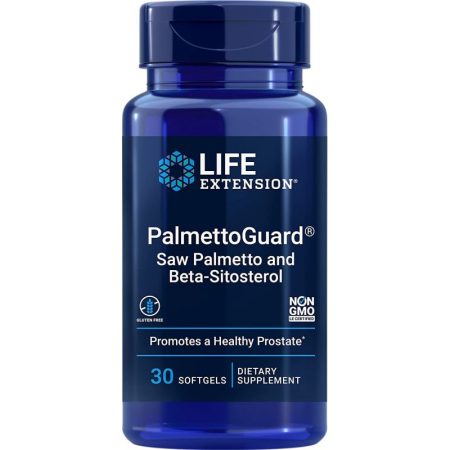Fűrészpálma - PalmettoGuard Saw Palmetto with Beta-Sitosterol - 30 lágyzselatin kapszula