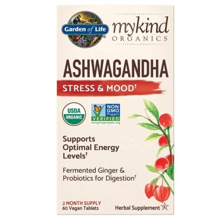 Mykind Ashwagandha - 60 vegan tabletta