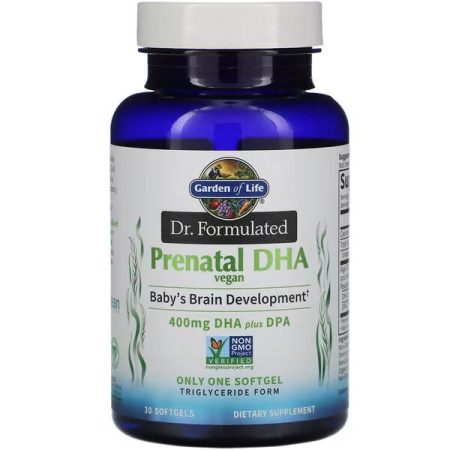 Dr. Formulated Vegan Prenatal DHA - 30 lágyzselatin kapszula