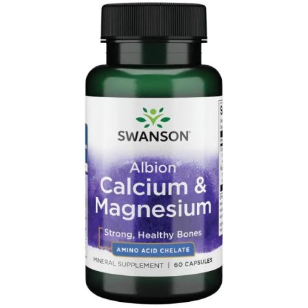Albion Calcium & Magnesium - 60 kapszula