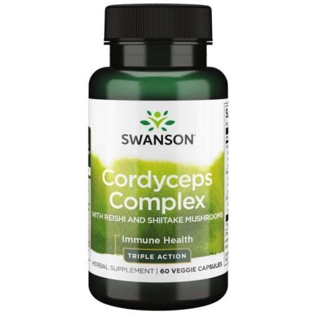 Cordyceps Complex with Reishi and Shiitake Mushrooms - 60 vkapszula