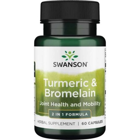 Turmeric & Bromelain - 60 kapszula