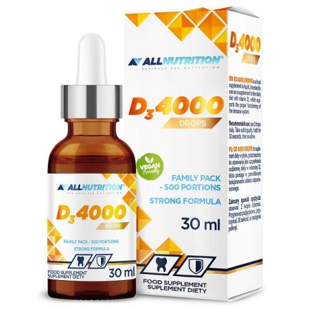 Vit D3 4000 csepp - 30 ml.