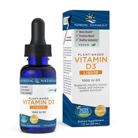 Plant-Based Vitamin D3 Liquid