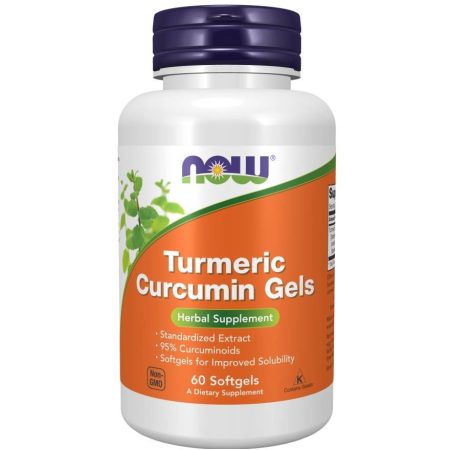 Kurkuma és kurkumin - Turmeric Curcumin - 60 lágyzselatin kapszula