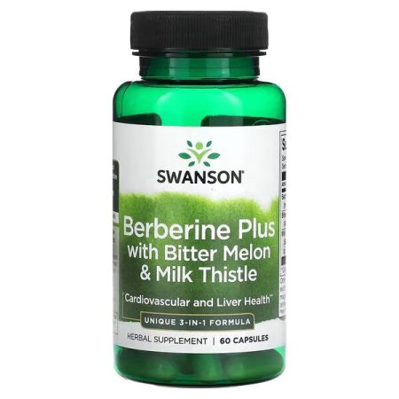 Berberine Plus with Bitter Melon & Milk Thistle - 60 kapszula
