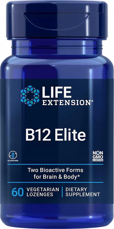 B12 Elite - 60 vegetarian szopogató tabletta