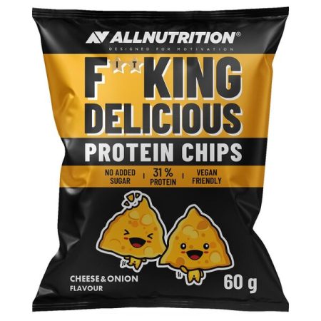 Fehérjeszeletek és snackek - Allnutrition Fitking Delicious Protein Chips
