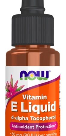 E-vitamin és tokotrienolok - Vitamin E Liquid - 30 ml.