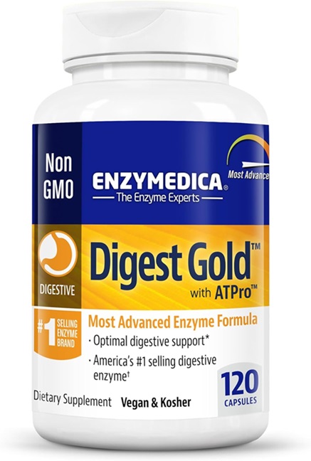 Enzimkeverékek - Digest Gold with ATPro - 120 kapszula