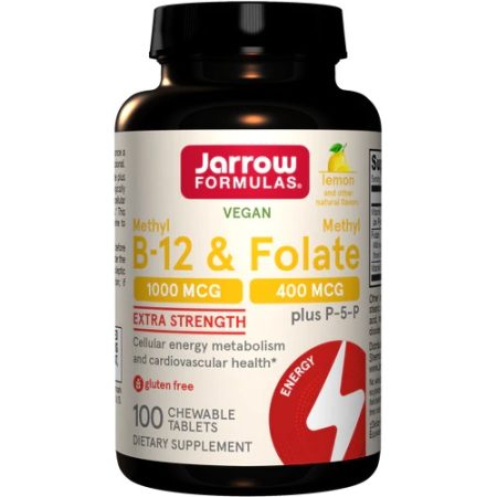 Methyl B-12 & Methyl Folate - Jarrow Formulas - 60 rágótabletta