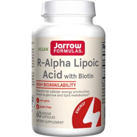 Alfa-liponsav - R-Alpha Lipoic Acid with Biotin - 60 vkapszula