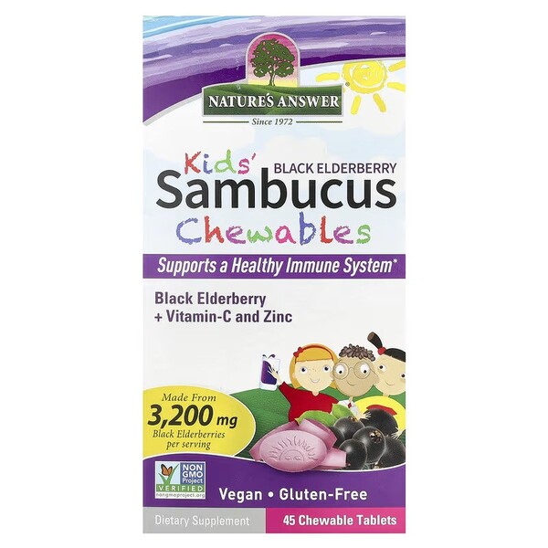 Fekete bodza - Kid's Sambucus Chewables