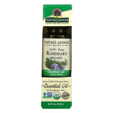 Aromaterápia és illóolajok - 100% Pure Rosemary Essential Oil - 15 ml.