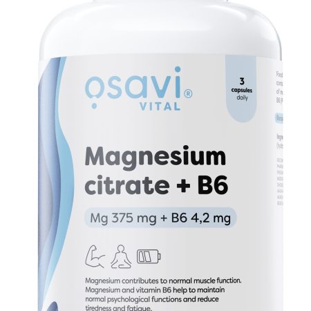 Magnézium-citrát - Magnesium Citrate + B6