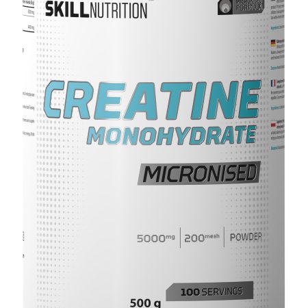 Kreatin-monohidrát - Micronised Creatine Monohydrate Unflavoured - 500g