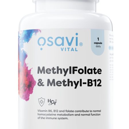 MethylFolate & Methyl-B12 - 120 vegán kapszula