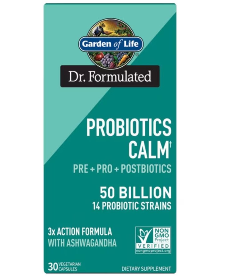Többtörzses probiotikumok - Dr. Formulated Probiotics Calm 50 Billion - 30 kapszula