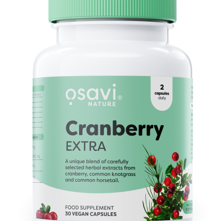 Tőzegáfonya - Cranberry EXTRA - 30 vegán kapszula