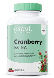 Tőzegáfonya - Cranberry EXTRA - 120 vegán kapszula