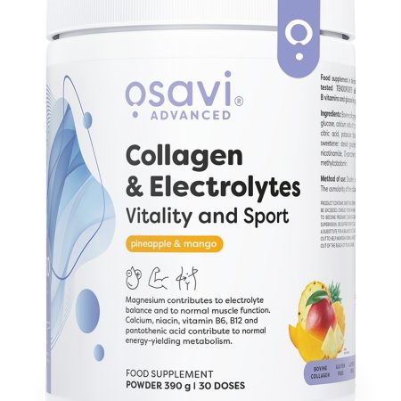 Kollagén peptidek - Collagen Electrolytes Vitality and Sport