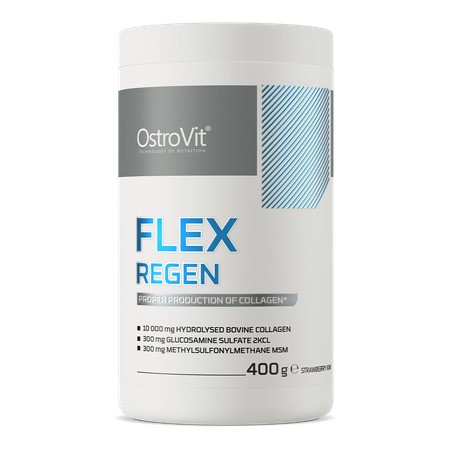 Kollagén - OSTROVIT Flex Regen strawberry & kiwi (400 g)