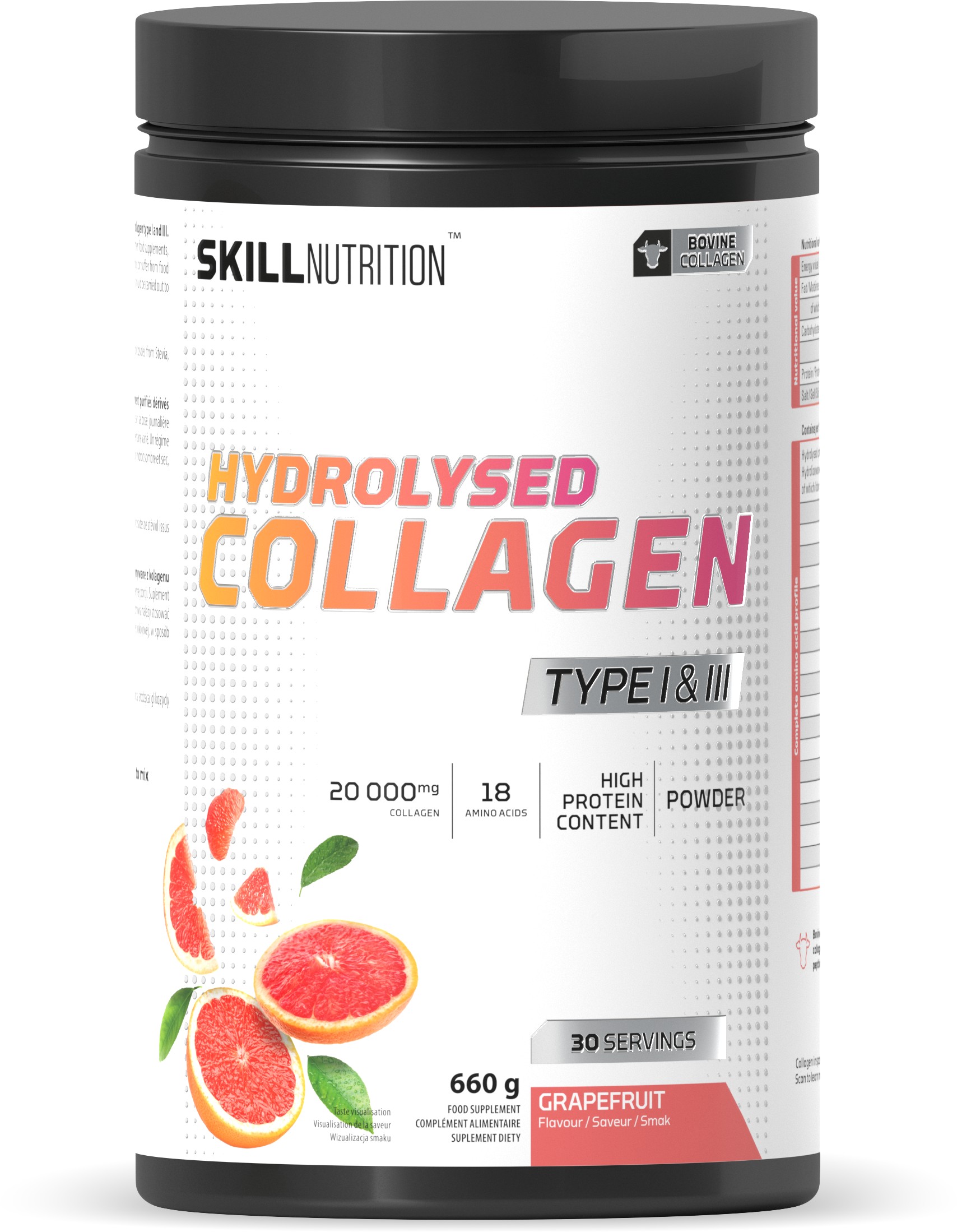 Kollagén peptidek - Hydrolysed Collagen Type I & III