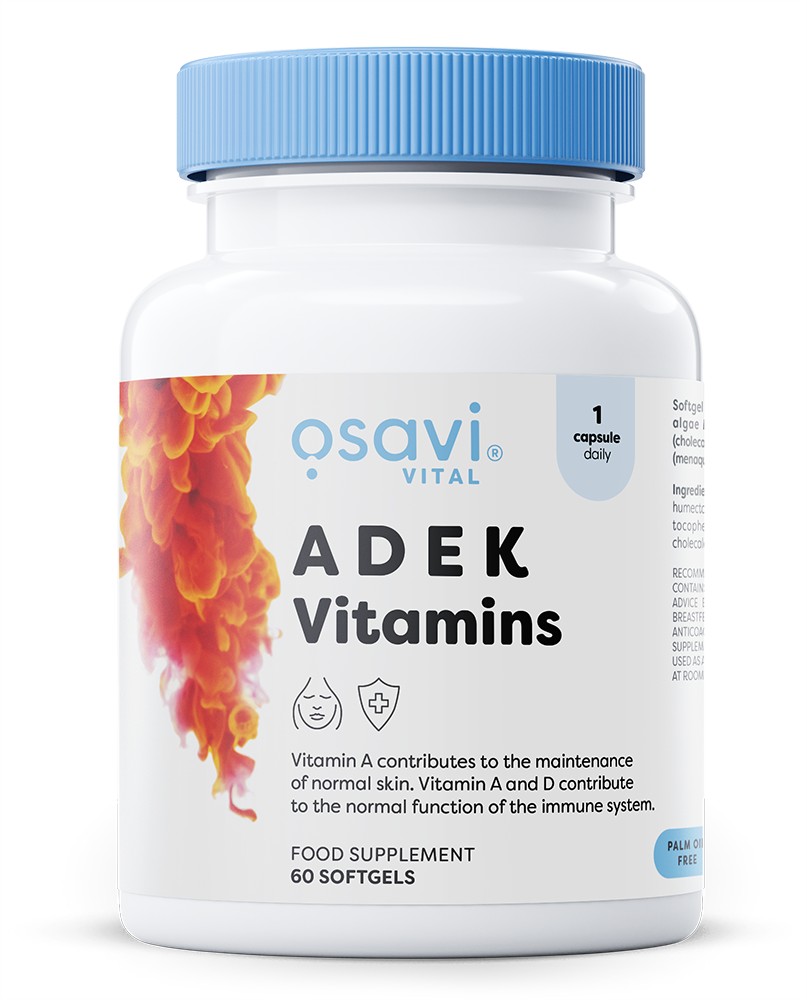 ADEK Vitamins - 60 lágyzselatin kapszula