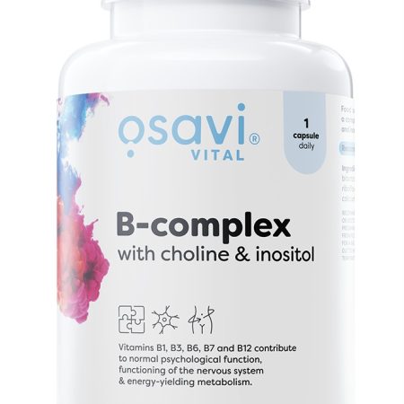 B-komplex - B-Complex with Choline & Inositol - 120 vegán kapszula