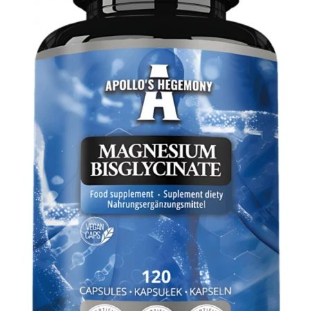 Magnézium-glicinát - Magnesium Bisglycinate - 120 vkapszula