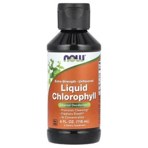 Zöld keverékek - NOW Extra Strength Liq Chlorophyll (4 fl. oz.)