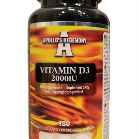 Vegán D3 - Vitamin D3 2000IU - 180 lágyzselatin kapszula