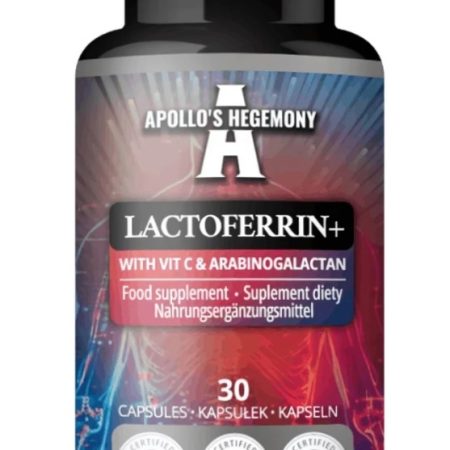 Speciális formulák - Lactoferrin+ with Vit C & Arabinogalactan - 30 kapszula