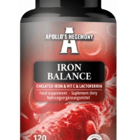 Vas - Iron Balance Chelated Iron & Vit C & Lactoferrin - 120 kapszula
