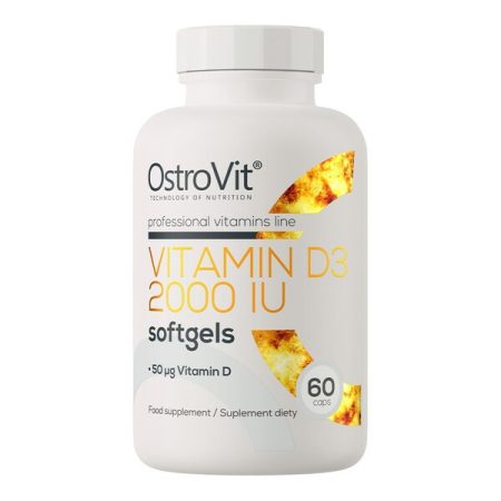 Ostrovit Vitamin D3 2000 IU (60 lágyzselatin kapszula)
