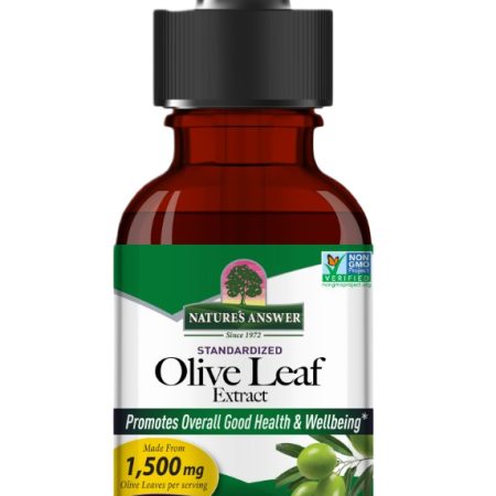 NATURE'S ANSWER Olive Leaf Extract (60 ml / 2 fl. oz.)