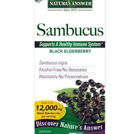 Fekete bodza - NATURE'S ANSWER Sambucus (120 ml / 4 fl. oz.)