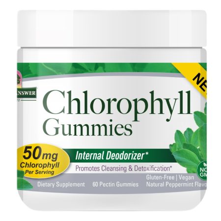 Chlorophyll gumivitamin