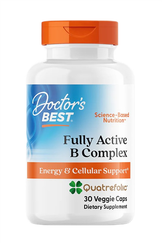 B-komplex - Fully Active B-Complex with Quatrefolic - 30 vkapszula