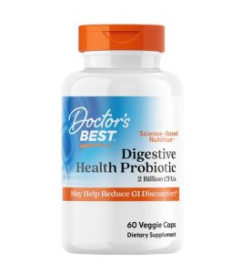 Többtörzses probiotikumok - Digestive Health Probiotic 2 Billion with LactoSpore - 60 vkapszula