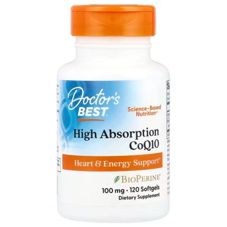 CoQ10 és ubikinol - High Absorption CoQ10 with BioPerine