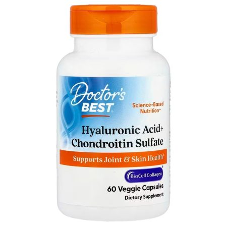 Hialuronsav - Hyaluronic Acid + Chondroitin Sulfate with BioCell Collagen - 60 kapszula